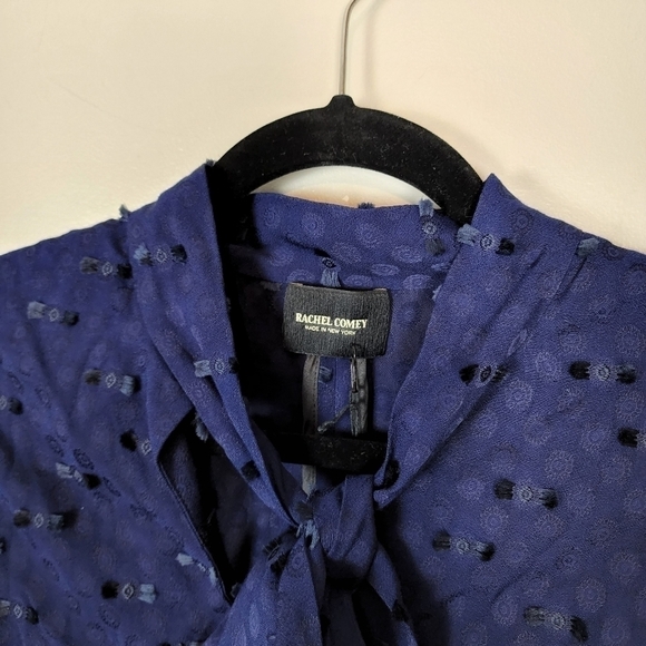 Rachel Comey kent blouse, navy blue, nwt - Picture 5 of 10